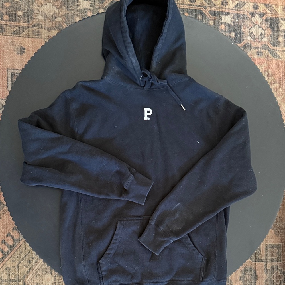 LOGO by Lori Goldstein Men's Navy Hoodie